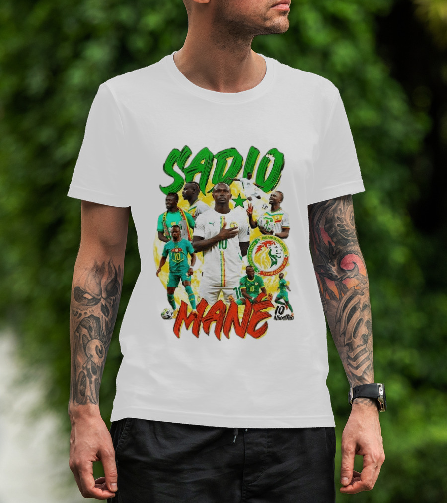 Sadio Mané Senegal National Football Team 10 2026 T-Shirt