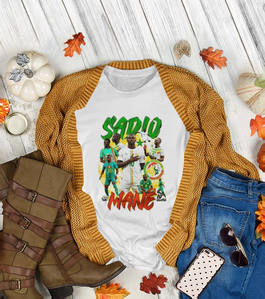 Sadio Mané Senegal National Football Team 10 2026 T-Shirt