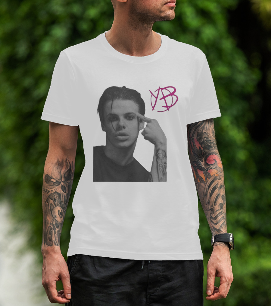 Yungblud YB Logo Finger Tattoo T-Shirt