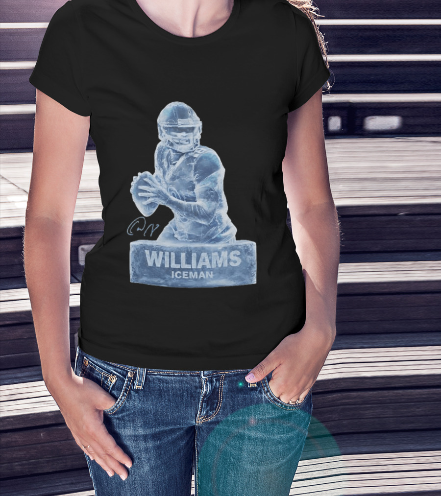 Williams Iceman Chicago Bears Sculpture T-Shirt