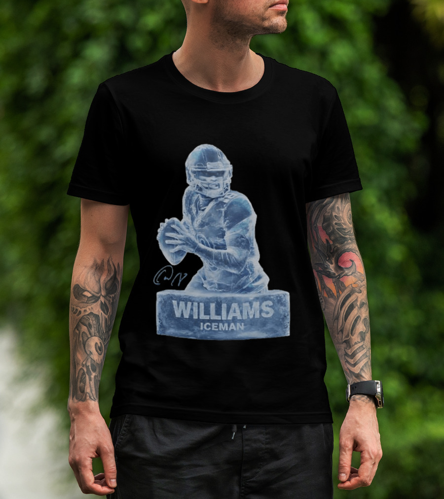Williams Iceman Chicago Bears Sculpture T-Shirt