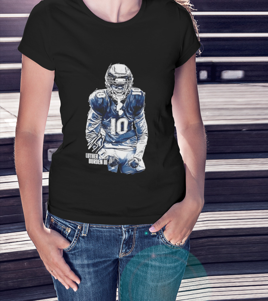 Luther Burden III Chicago Bears Number 10 T-Shirt