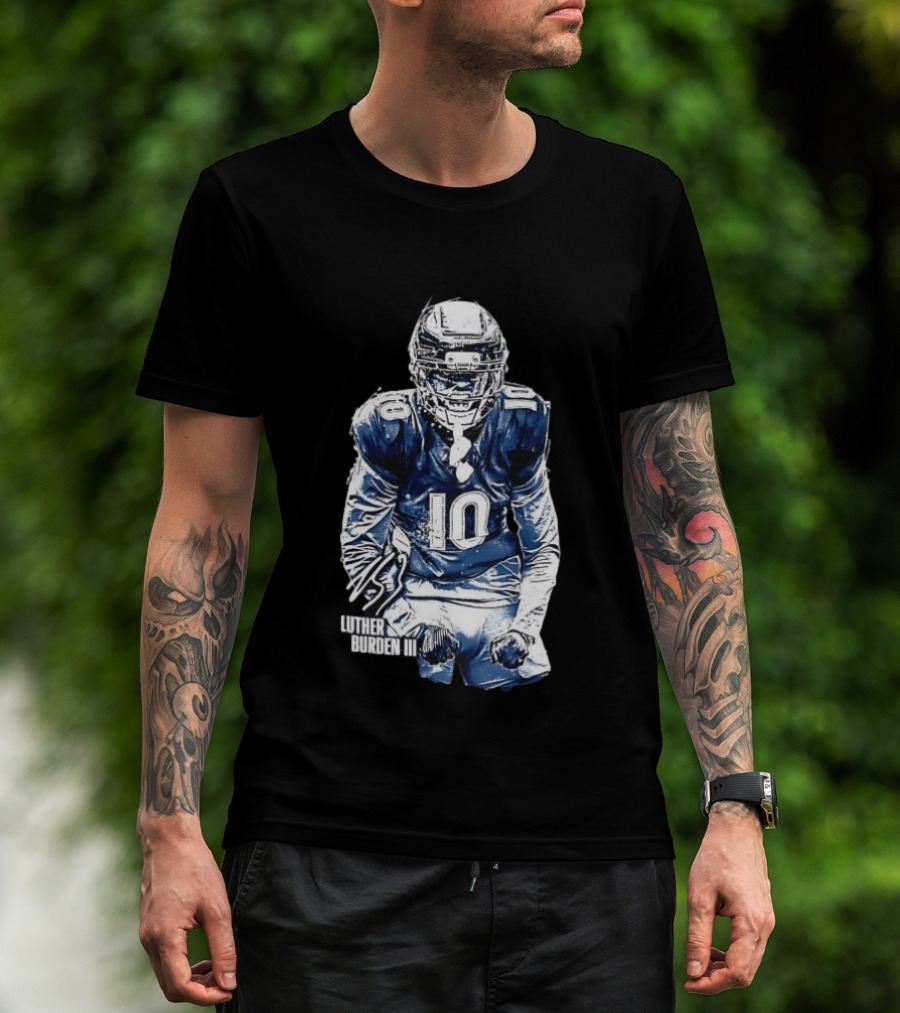 Luther Burden III Chicago Bears Number 10 T-Shirt