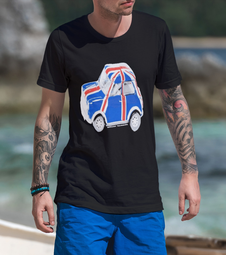 Waste! X Henry Johnson Mini Cooper British Flag Edition T-Shirt