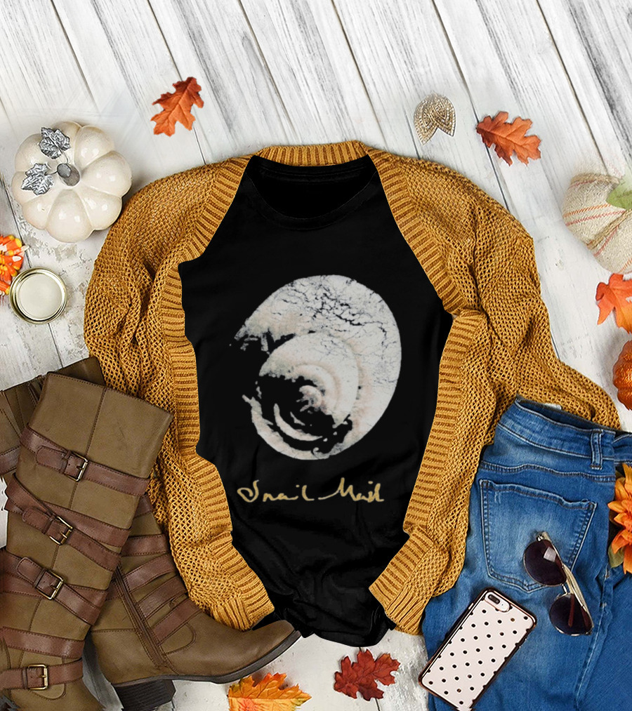 Snail Mail Cracked Shell T-Shirt