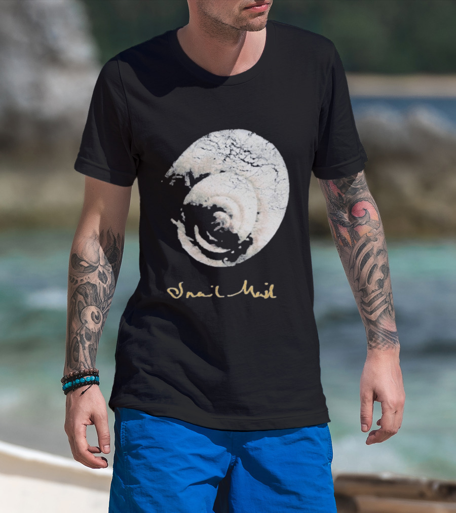 Snail Mail Cracked Shell T-Shirt