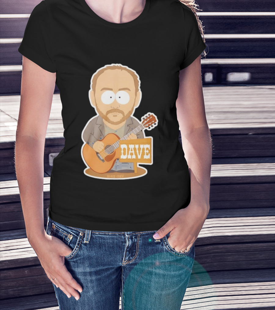 South Park Dave Matthews Band Gorge Crew 2025 Dave Guitar T-Shirt