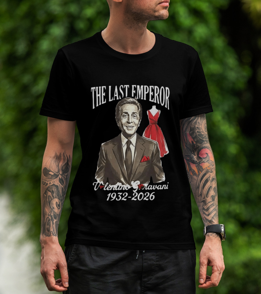 The Last Emperor Valentino Garavani 1932 2026 Evening Dress T-Shirt