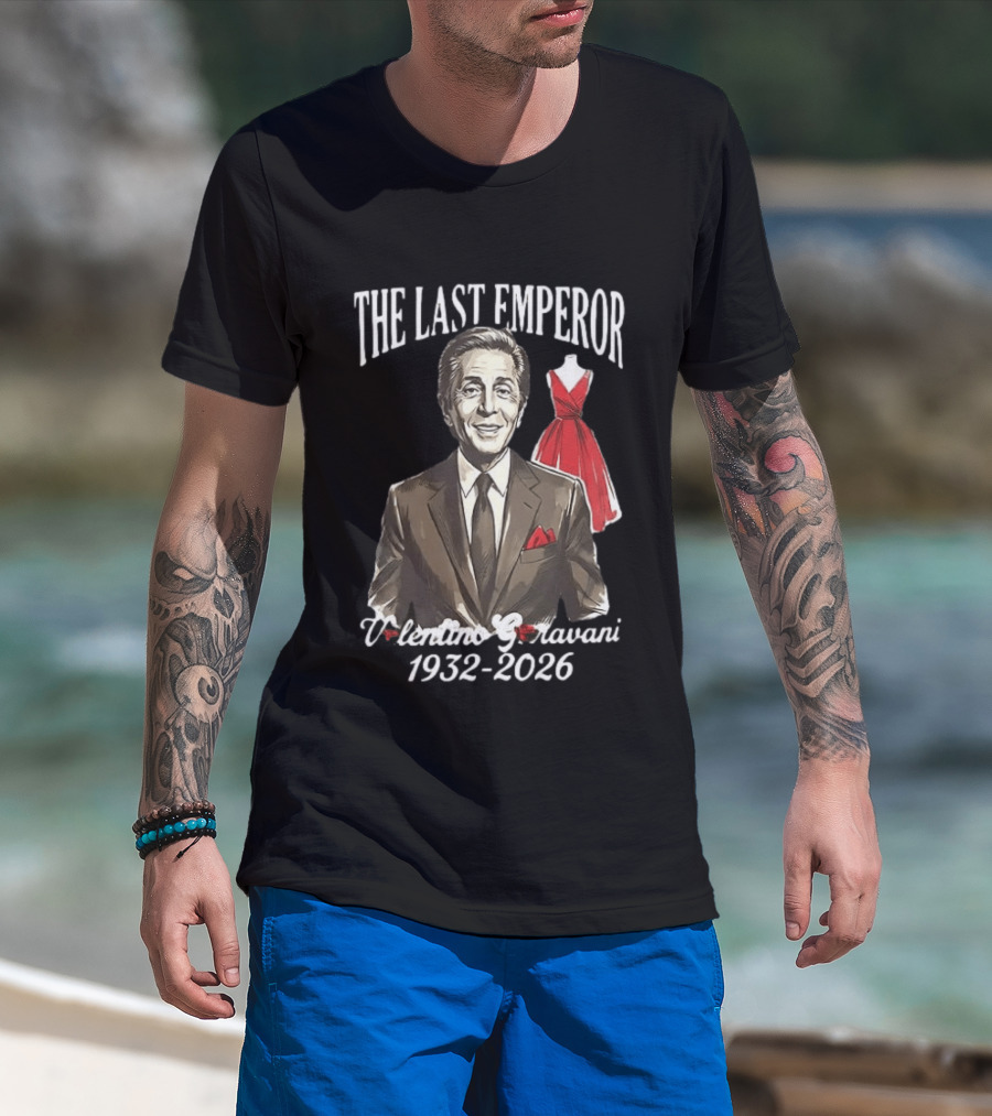 The Last Emperor Valentino Garavani 1932 2026 Evening Dress T-Shirt