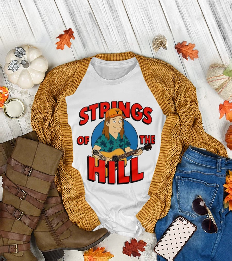 Strings of the Hill Guitar T-Shirt