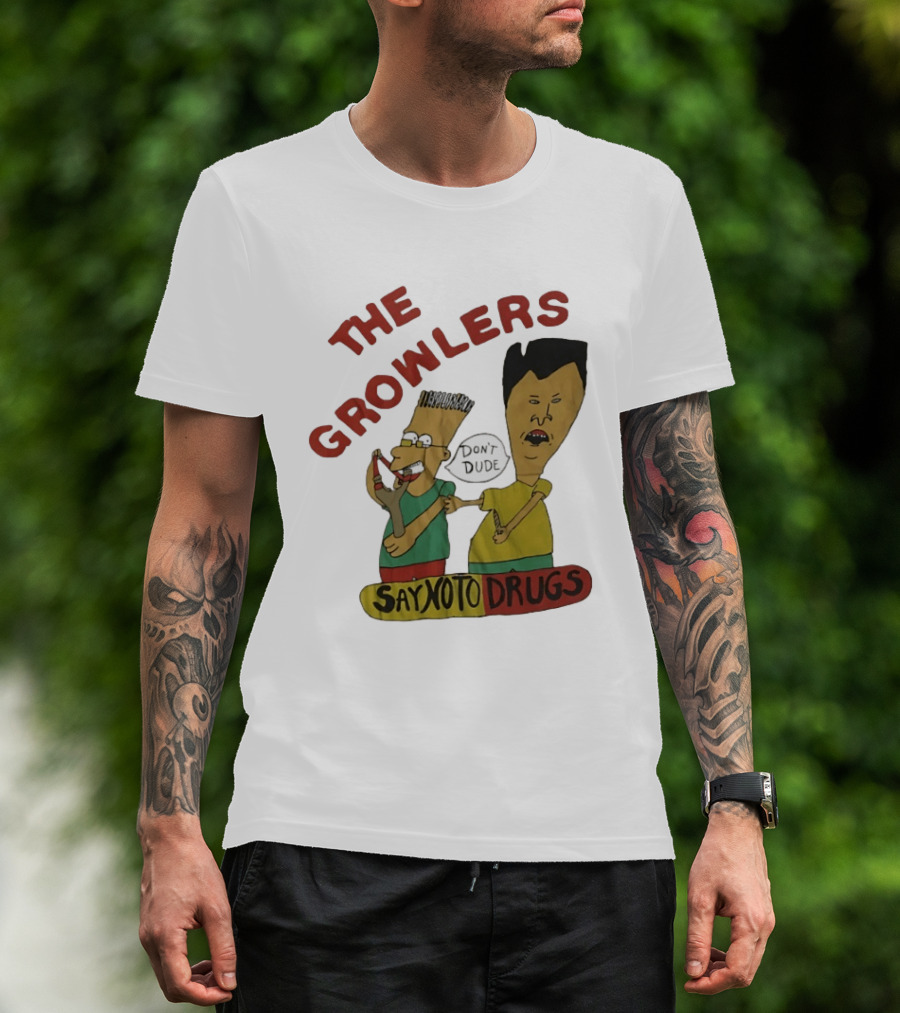 The Growlers Say No To Drugs Don't Dude T-Shirt
