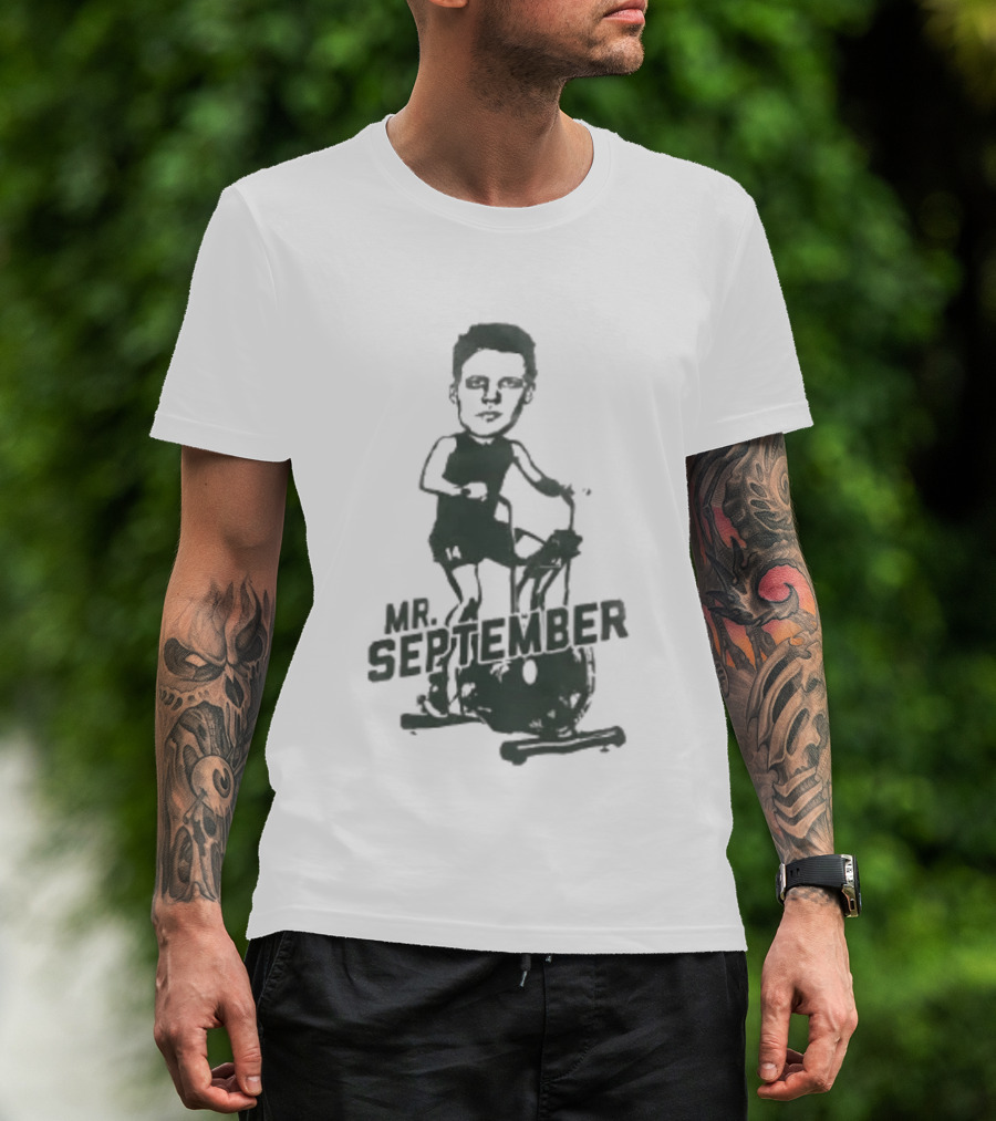 Trending Zach Parise Mr September Minnesota Wild Hockey T-Shirt