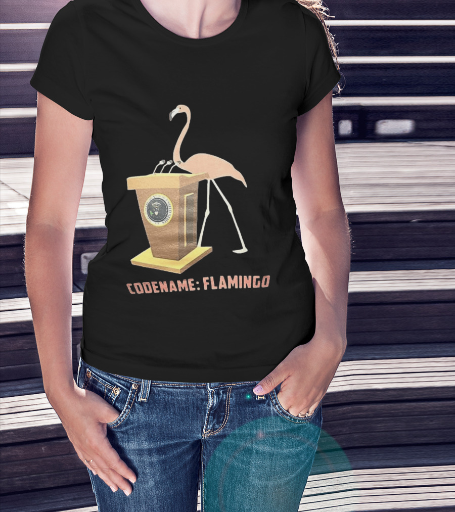 Codename Flamingo Presidential Podium Seal T-Shirt