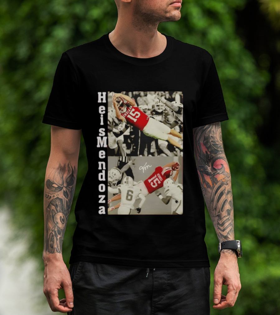 Heisman Mendoza Indiana Football 15 T-Shirt
