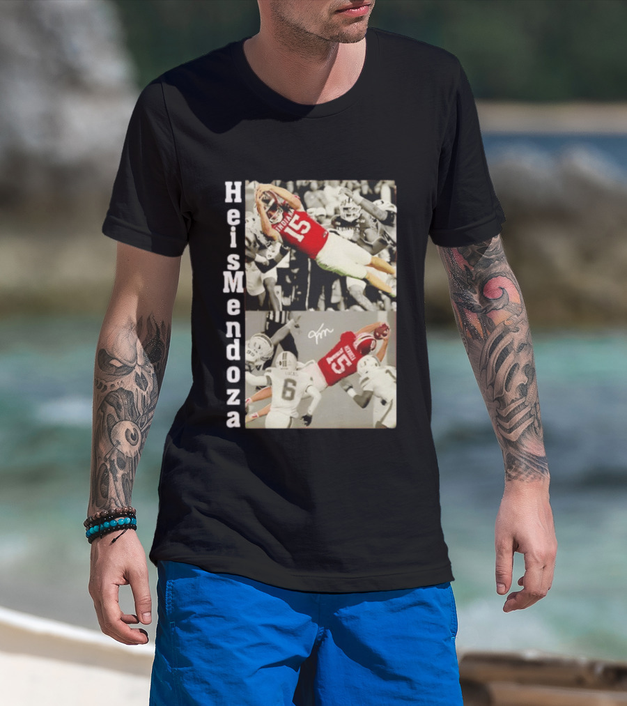 Heisman Mendoza Indiana Football 15 T-Shirt