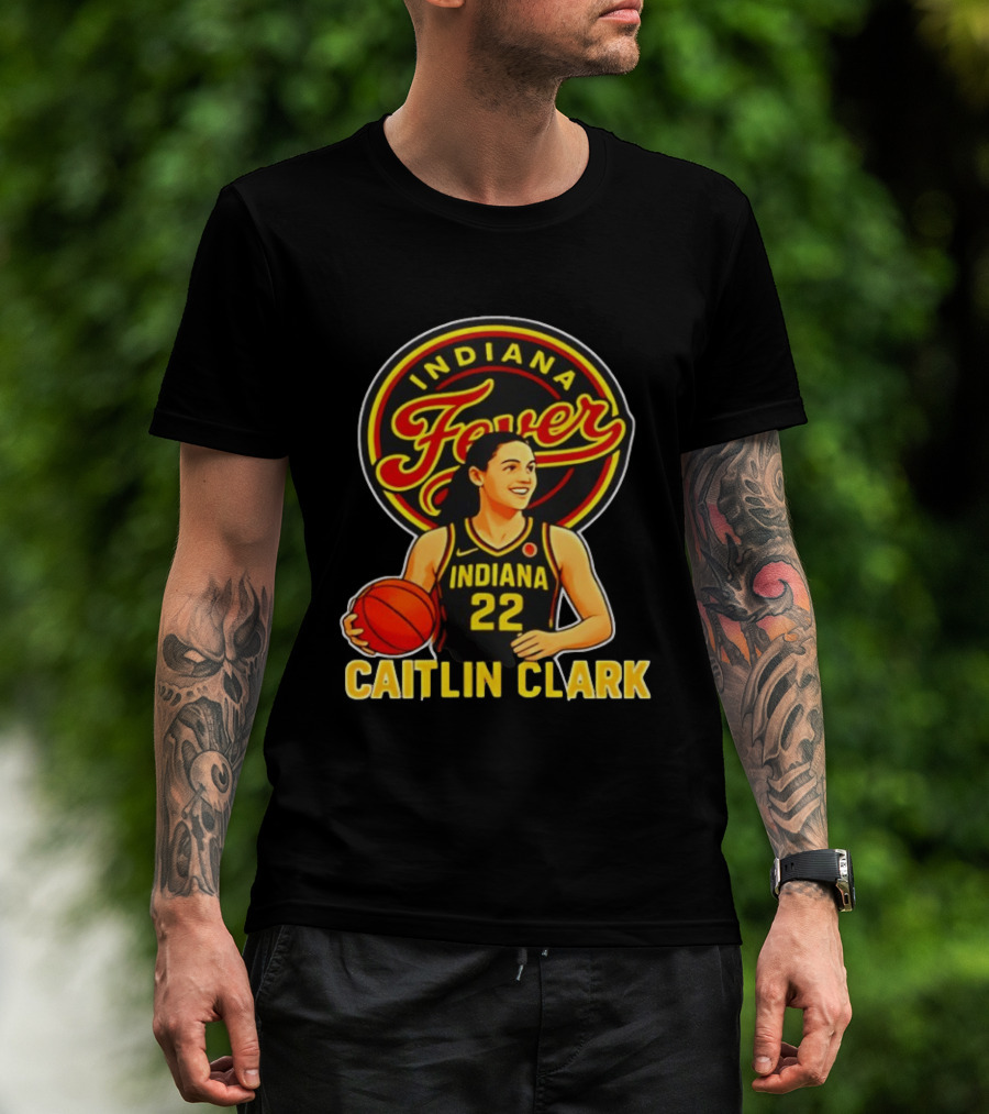 Indiana Fever Caitlin Clark Basketball Phenom 22 T-Shirt