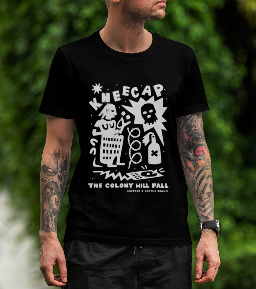 Kneecap The Colony Will Fall Aretha Brown T-Shirt