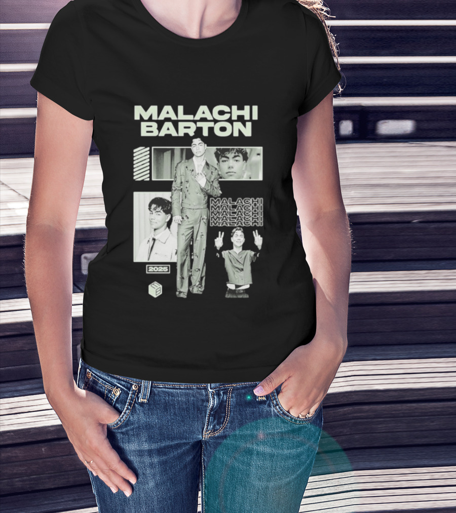 Malachi Barton 2025 Descendants Zombies Worlds Collide Tour Disney T-Shirt