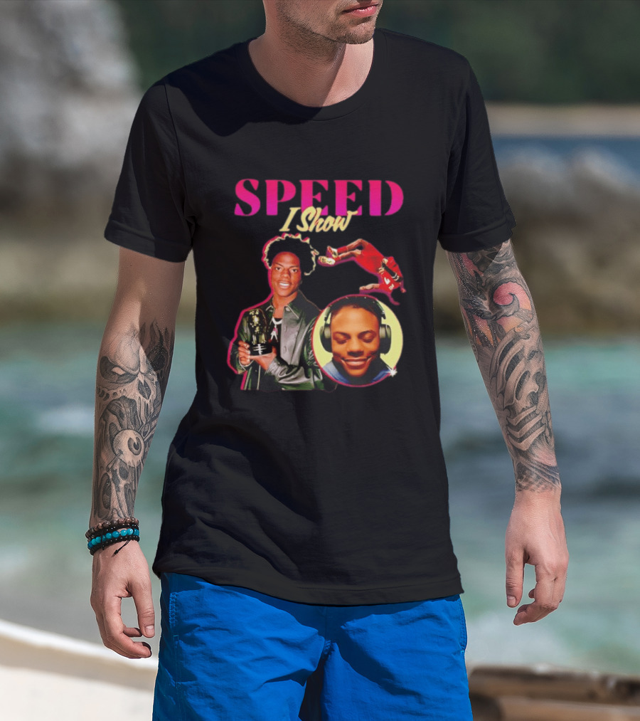 Speed I Show IShowSpeed Soccer Highlights Gaming T-Shirt