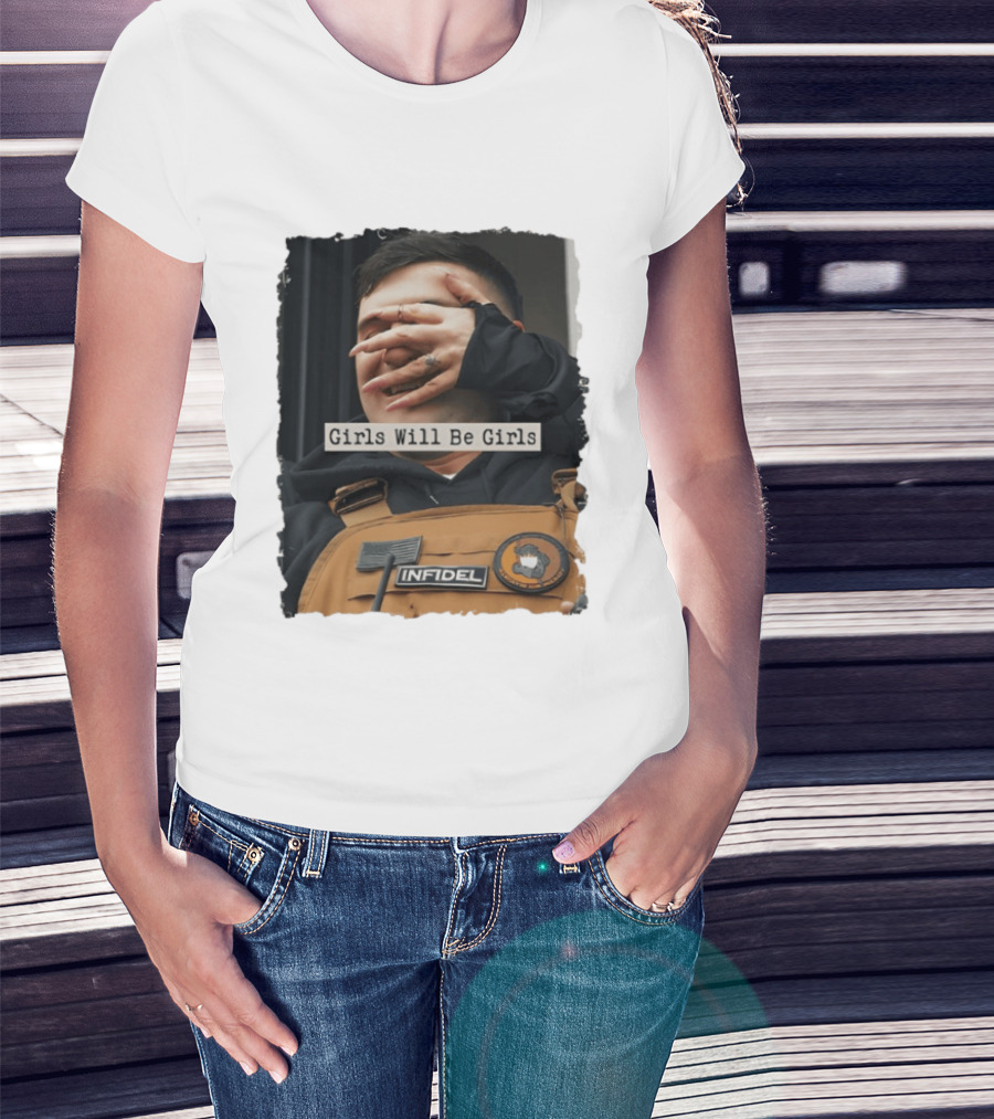 Girls Will Be Girls Infidel Piggy Jake T-Shirt