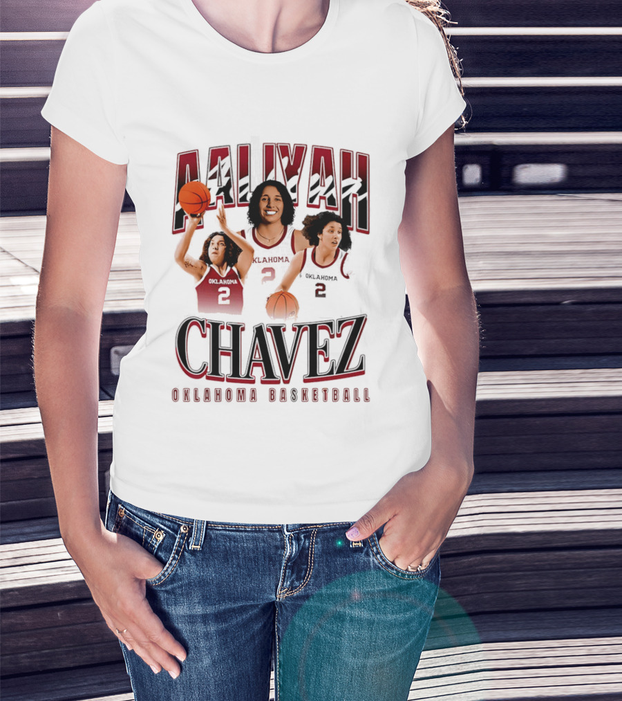 Aaliyah Chavez Oklahoma Basketball Star Number 2 T-Shirt