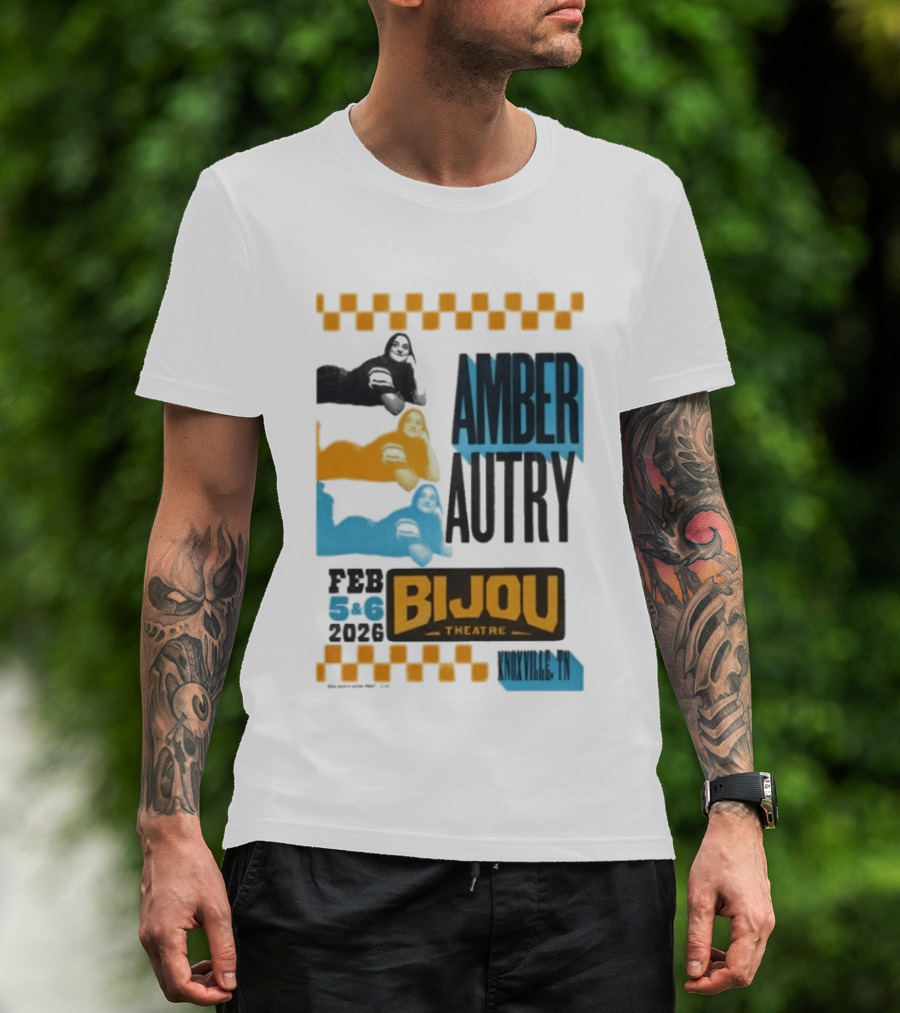 Amber Autry Live Comedy February 5 6 2026 Bijou Theatre Knoxville TN T-Shirt
