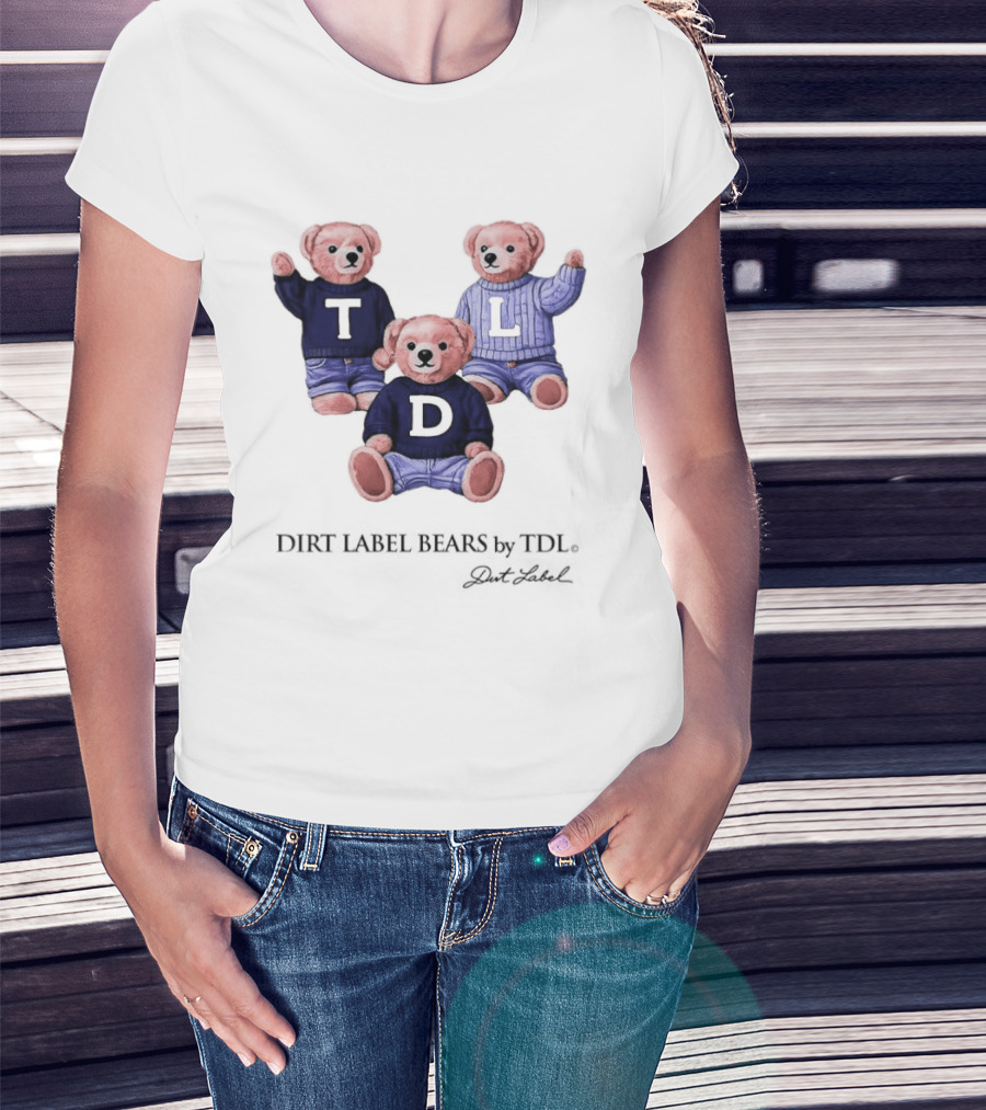 Dirt Label Bears TDL Polo Bear Collection T-Shirt