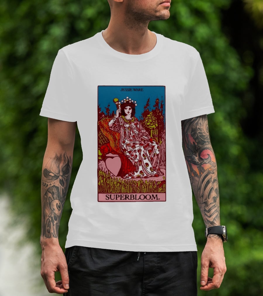 Jessie Ware Superbloom Tarot Empress Card T-Shirt
