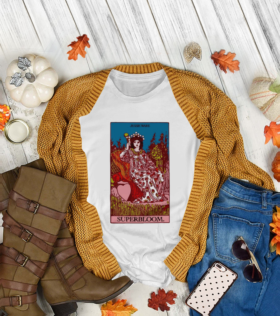 Jessie Ware Superbloom Tarot Empress Card T-Shirt