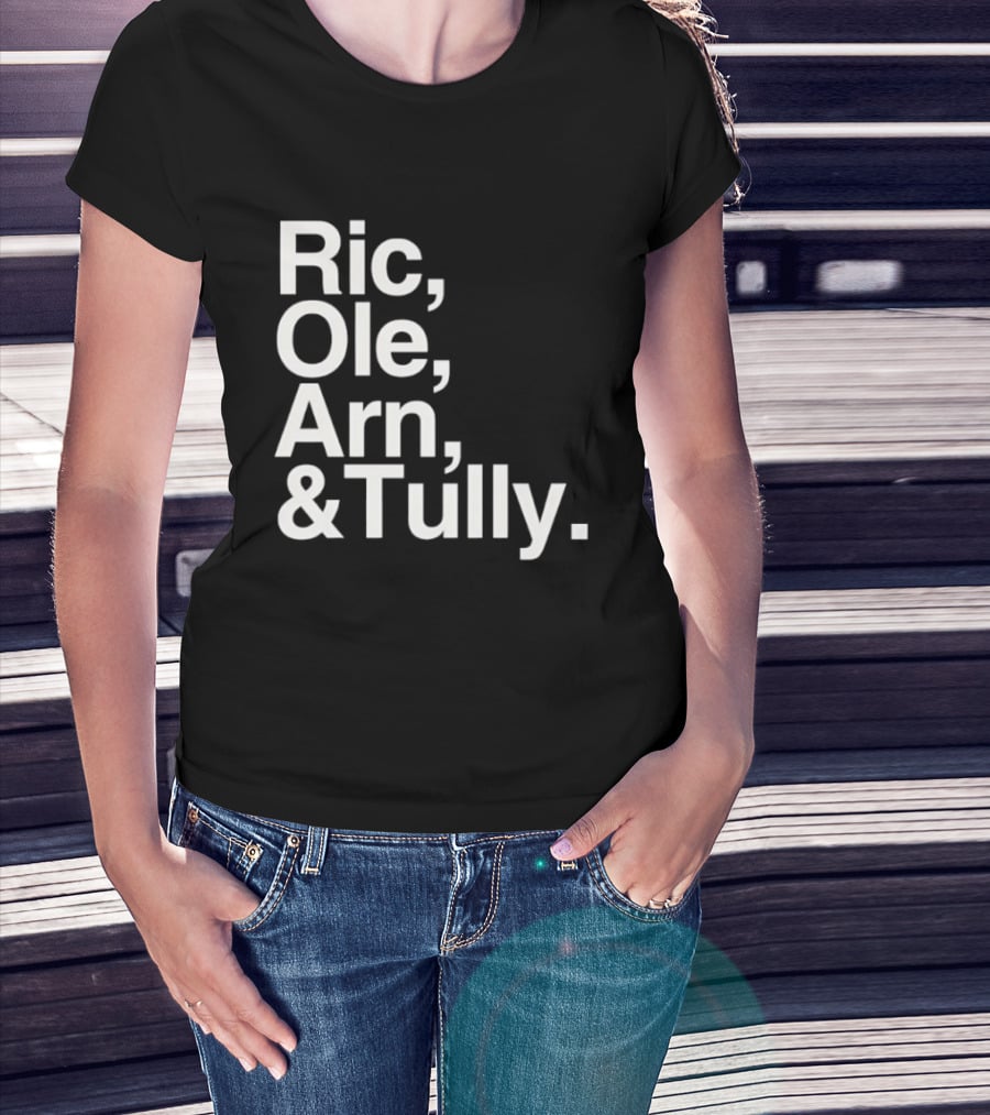 Ric Ole Arn & Tully Retro Wrestling Legends T-Shirt