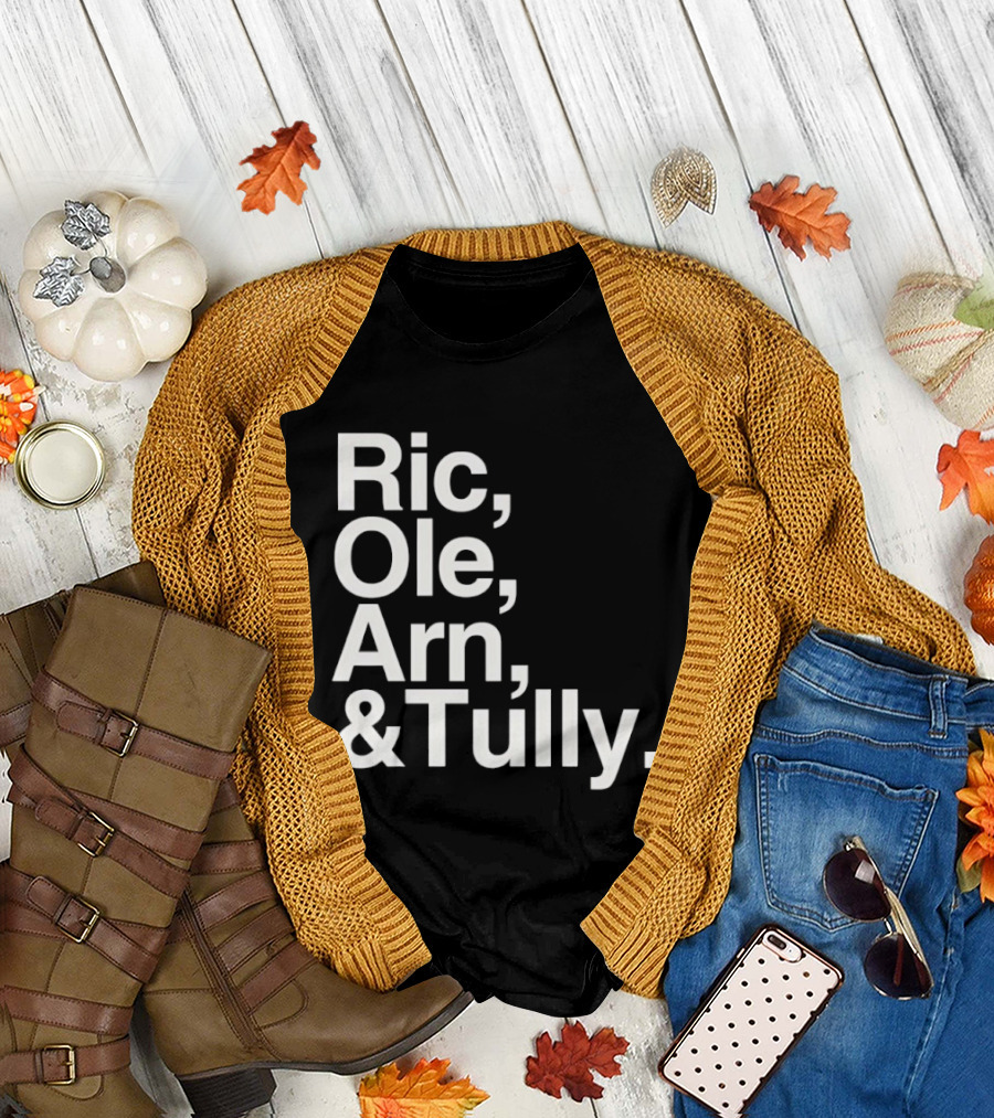 Ric Ole Arn & Tully Retro Wrestling Legends T-Shirt