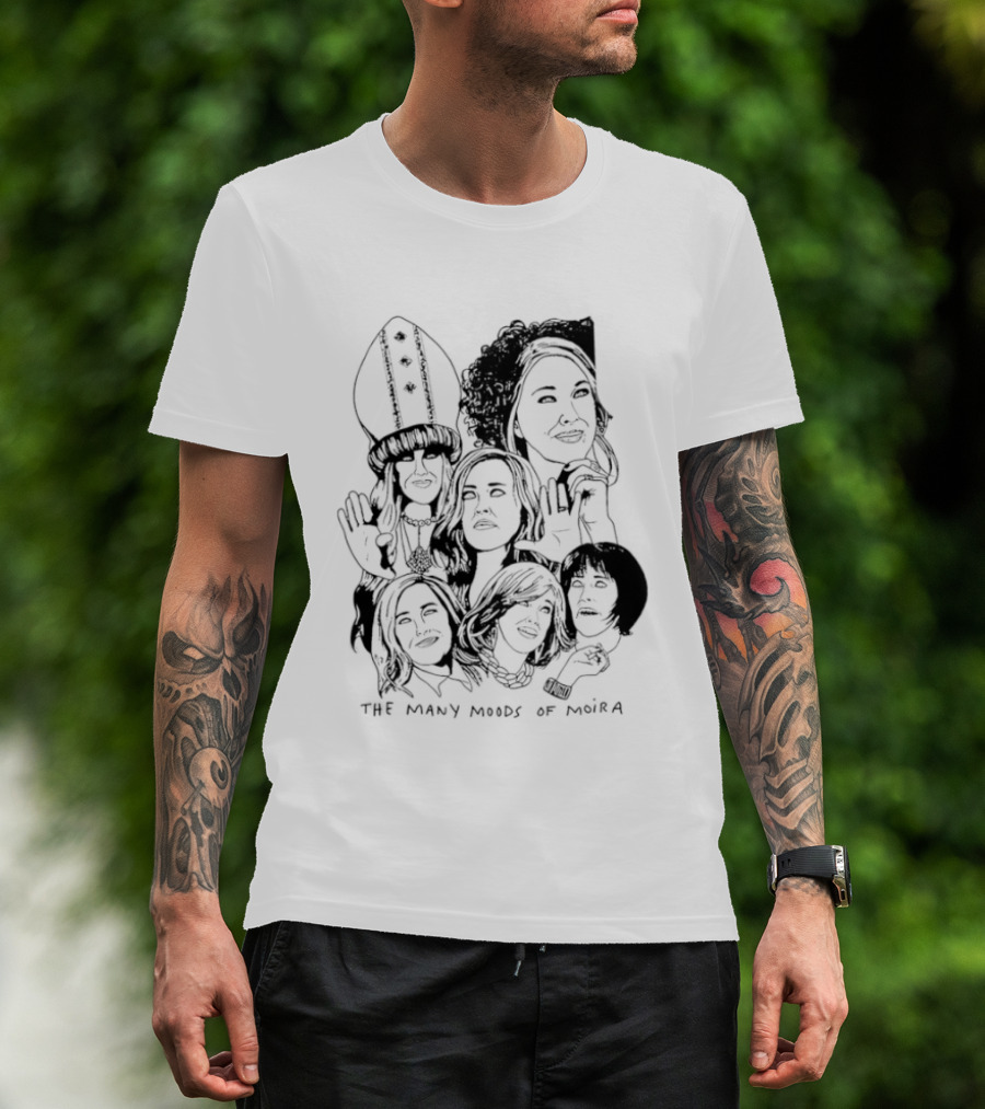 Catherine O'Hara The Many Moods Of Moira Expressions T-Shirt