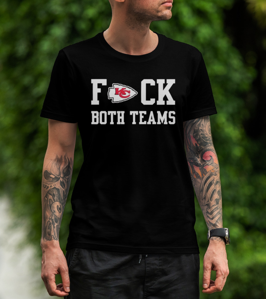 Kansas City Chiefs Football F KC Both Teams T-Shirt