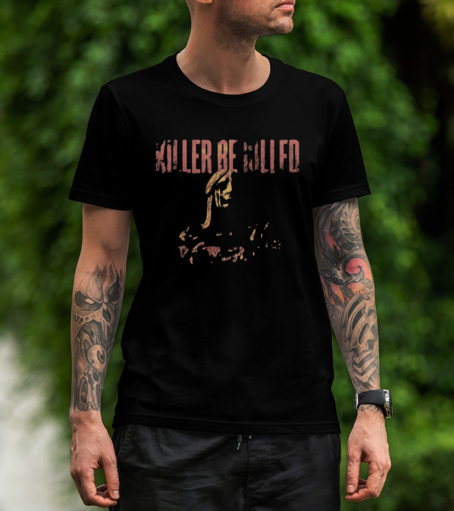 Killer Be Killed Reluctant Hero Statue Bust T-Shirt