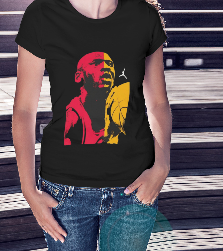 Michael Jordan 1985 Chicago Bulls Retro Basketball Legend T-Shirt