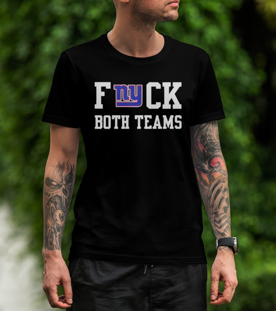 F NY CK Both Teams NY Giants T-Shirt