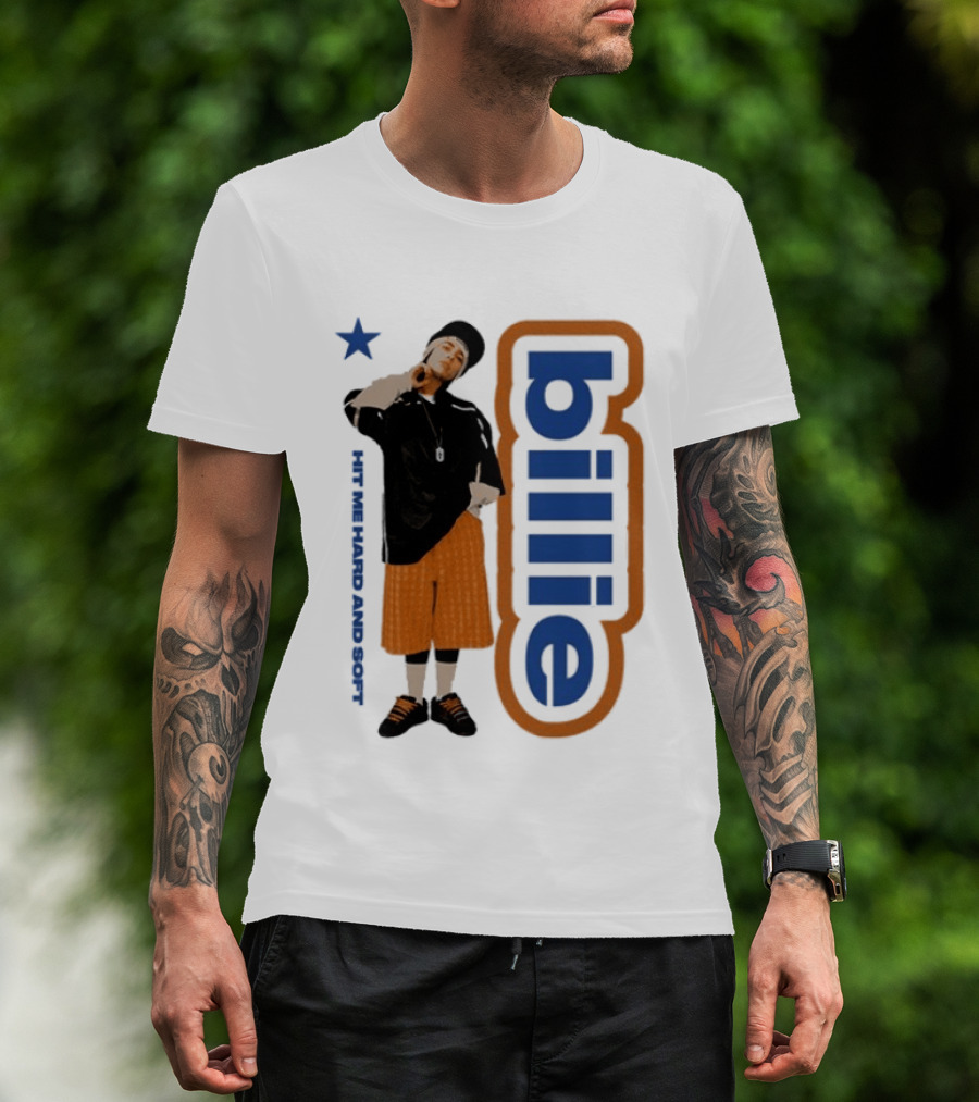 Billie Eilish Lean Hit Me Hard And Soft Tour 2024 2025 Star T-Shirt