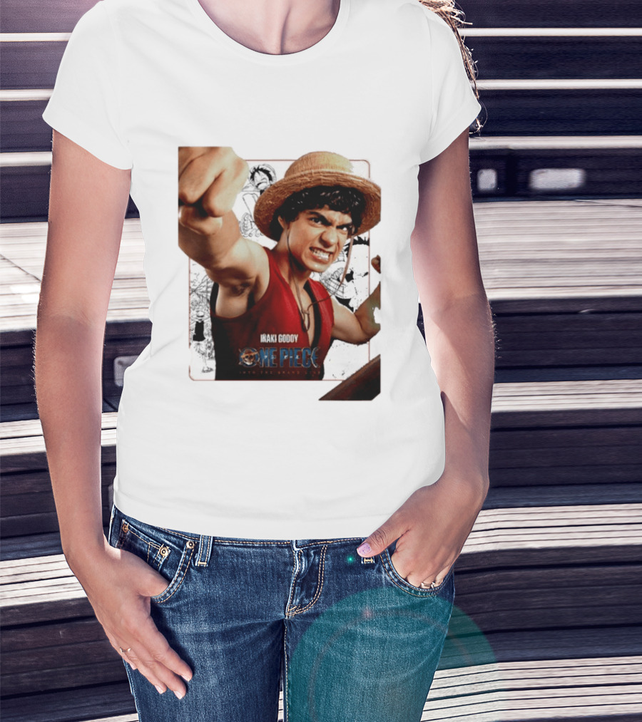 Iñaki Godoy As Monkey D. Luffy One Piece Live Action Into The Grand Line T-Shirt