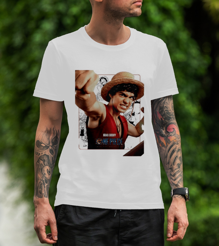 Iñaki Godoy As Monkey D. Luffy One Piece Live Action Into The Grand Line T-Shirt