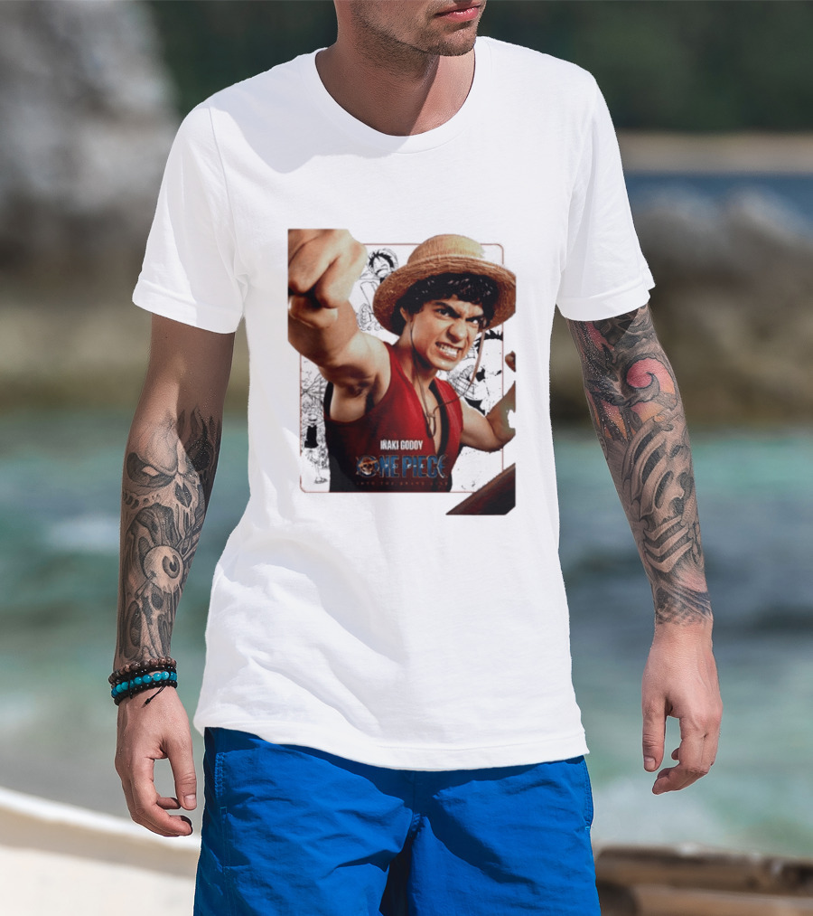 Iñaki Godoy As Monkey D. Luffy One Piece Live Action Into The Grand Line T-Shirt