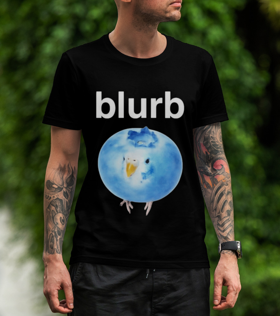Blurb Bluebird Blueberry Fusion T-Shirt