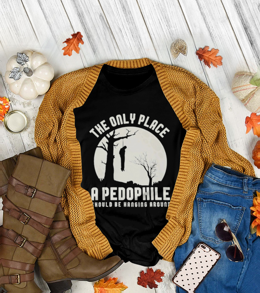 The Only Place A Pedophile Should Be Haging Around T-Shirt