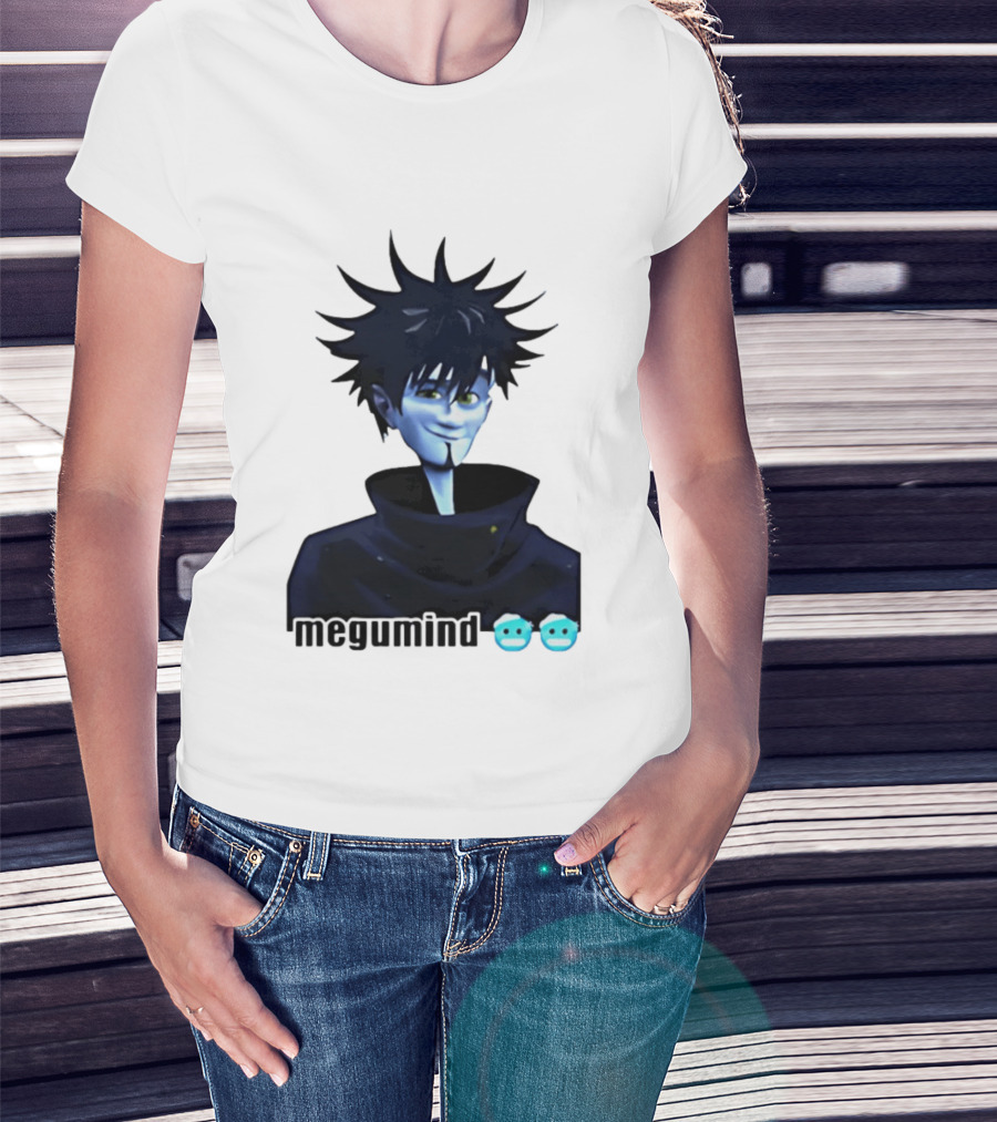 Megumind Fushiguro Megumi Jujutsu Kaisen Anime Bighead T-Shirt