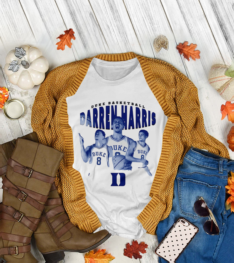 Duke Basketball Darren Harris 8 T-Shirt