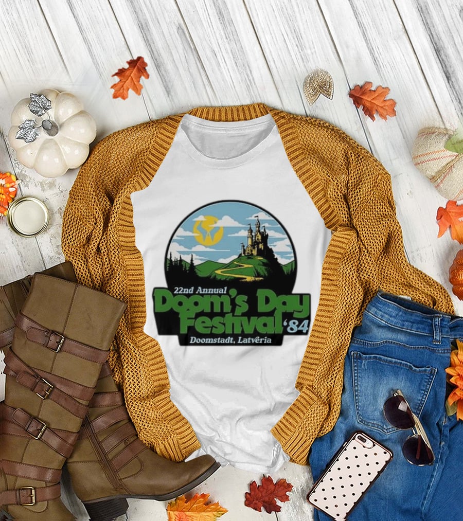22nd Annual Doom's Day Festival '84 Doomstadt Latveria Event T-Shirt