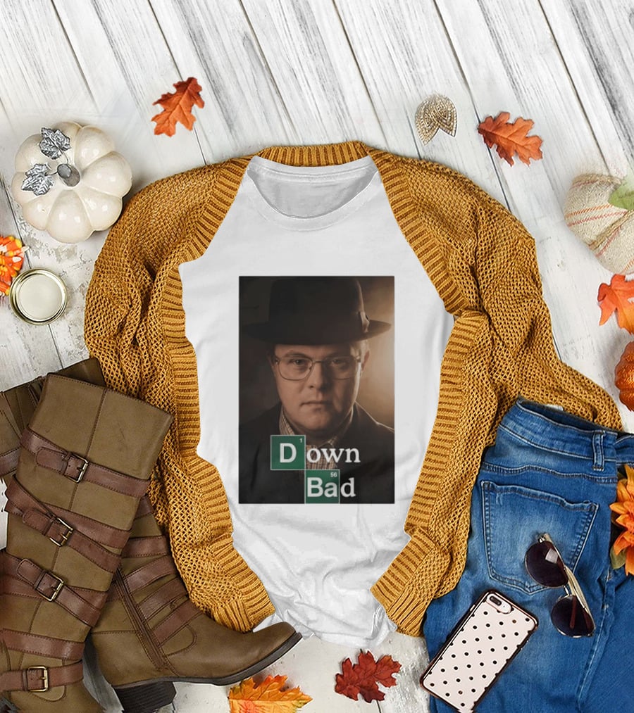 Down Bad Walter Chemistry Parody Breaking Series T-Shirt