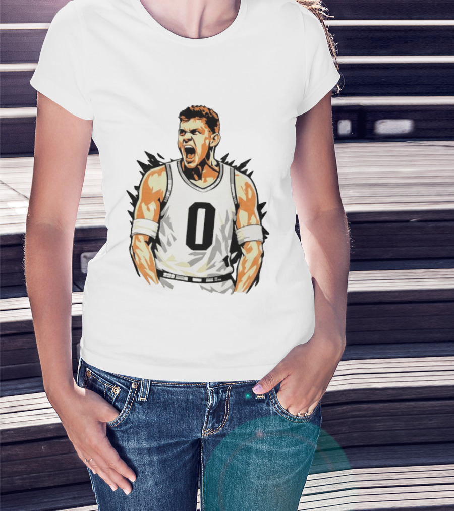 Jeremy Sochan San Antonio Spurs Number 0 Basketball Player T-Shirt
