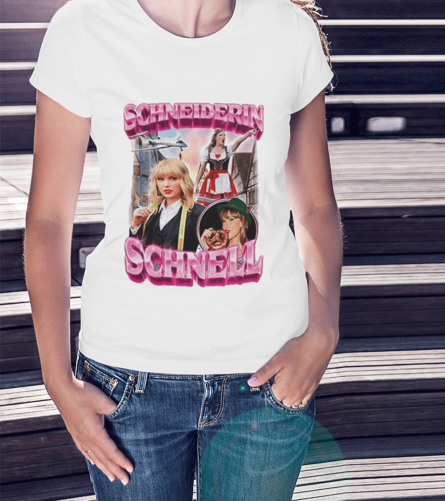 Schneiderin Schnell Taylor 90s Vintage German Fashion T-Shirt