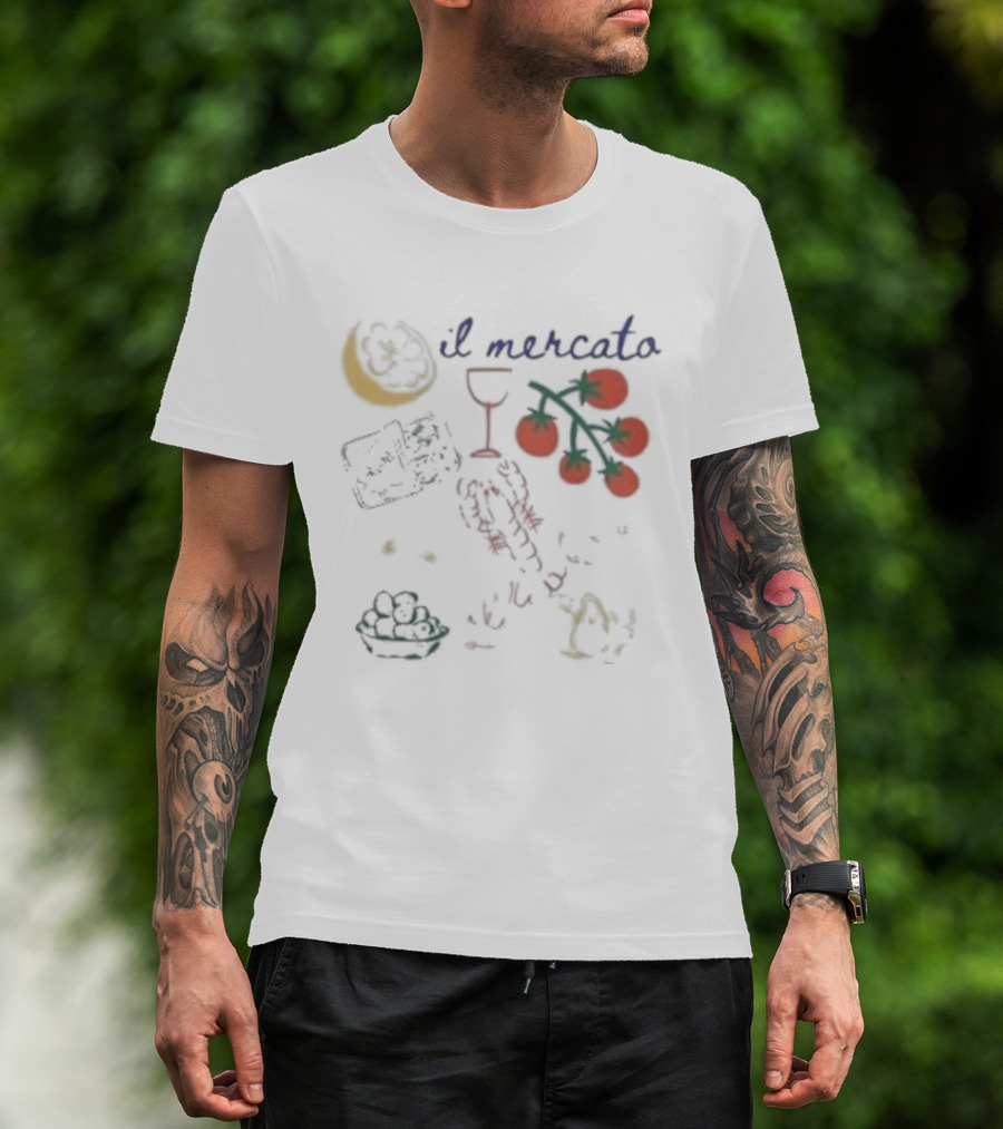 Summer House Season 10 Amanda Il Mercato Tomatoes Wine Moon T-Shirt