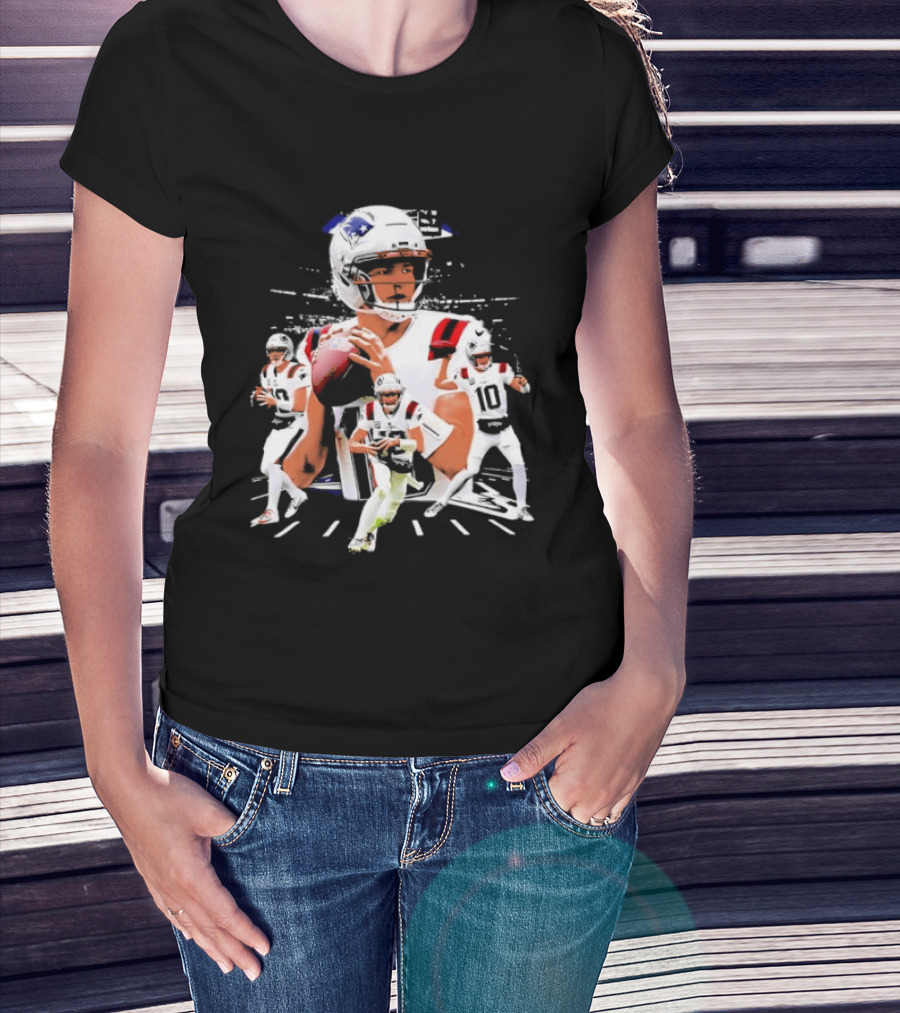 Drake Maye 2026 Highlights Football Quarterback Moments T-Shirt